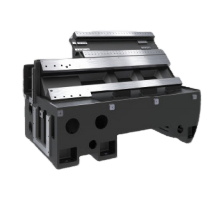 FANUC υψηλής ακαμψίας υψηλής ροπής CNC Lathe HTC40B 45 βαθμών ολοκληρωμένο κλίση κρεβατιού CNC Lathe για μέταλλο 2