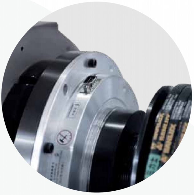 FANUC υψηλής ακαμψίας υψηλής ροπής CNC Lathe HTC40B 45 βαθμών ολοκληρωμένο κλίση κρεβατιού CNC Lathe για μέταλλο 6