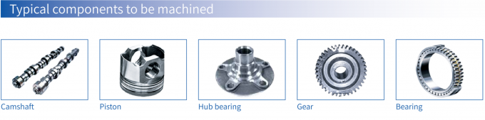 FANUC υψηλής ακαμψίας υψηλής ροπής CNC Lathe HTC40B 45 βαθμών ολοκληρωμένο κλίση κρεβατιού CNC Lathe για μέταλλο 7