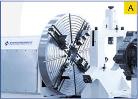 SMTCL βαρύ CNC Στροφή 5000mm HTC125500 οριζόντια επίπεδα κρεβάτι CNC βαρύ στροφή 1