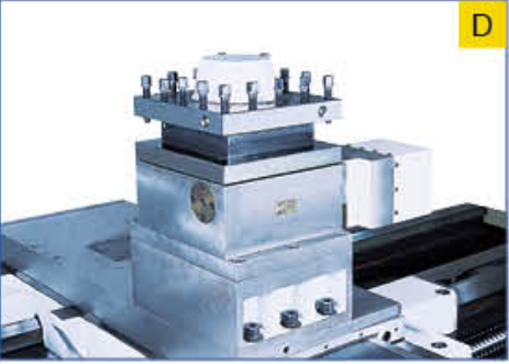 SMTCL βαρύ CNC Στροφή 5000mm HTC125500 οριζόντια επίπεδα κρεβάτι CNC βαρύ στροφή 4