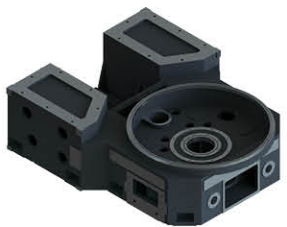 Βαρύ τύπου CNC Κάθετος Τροχός VTC125100Q/H Υψηλής ακαμψίας Σκληρός Οδηγός SMTCL CNC Κάθετος Τροχός 1