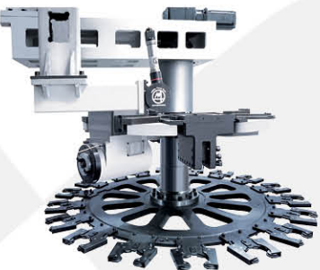 Βαρύ τύπου CNC Κάθετος Τροχός VTC125100Q/H Υψηλής ακαμψίας Σκληρός Οδηγός SMTCL CNC Κάθετος Τροχός 9