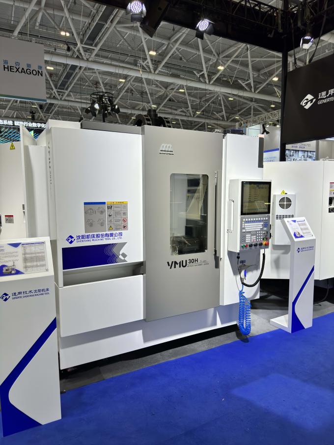 5 άξονες κατακόρυφο κέντρο επεξεργασίας VMU30H υψηλής ακρίβειας κατακόρυφο CNC φρένο μηχανή 2