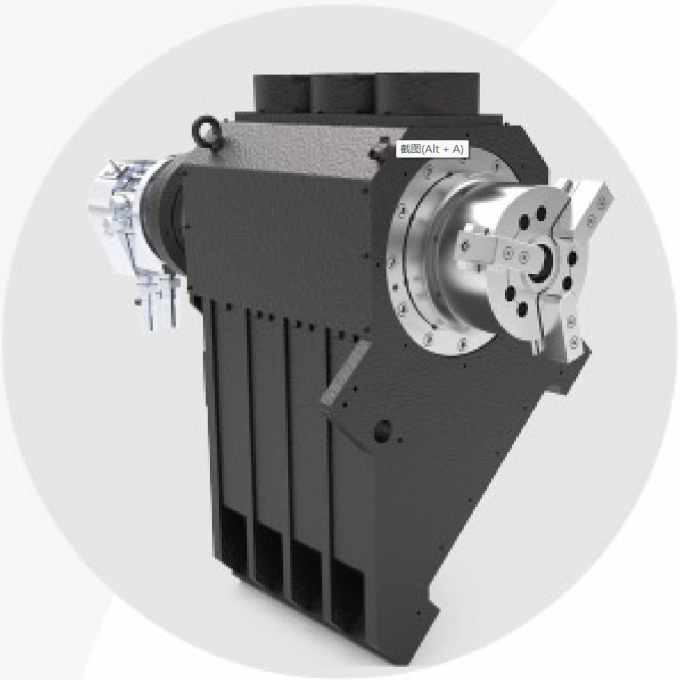 Σκίτο κρεβάτι CNC Γύρισμα γραμμικό οδηγός T5.2-500Q BMT55 Max. Στροφή διάμετρος 360mm SMTCL CNC τροφοδοτικό γύρισμα 3