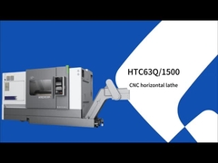 SMTCL Στρίβιο κρεβάτι CNC Lathe HTC63Q Μέγιστο μήκος κοπής 3000mm Οριζόντιο CNC Lathe