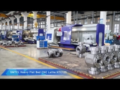 SMTCL βαρύ CNC Lathe 5000mm HTC125500 οριζόντια επίπεδα κρεβάτι CNC βαρύ γυριστήριο