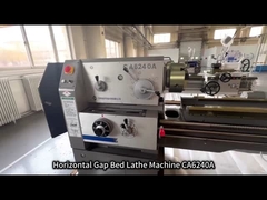 SMTCL συμβατικές στροφές στροφών CA6140A 2000mm Flange Lathe Οριζόντια χειροκίνητη μηχανή στροφής