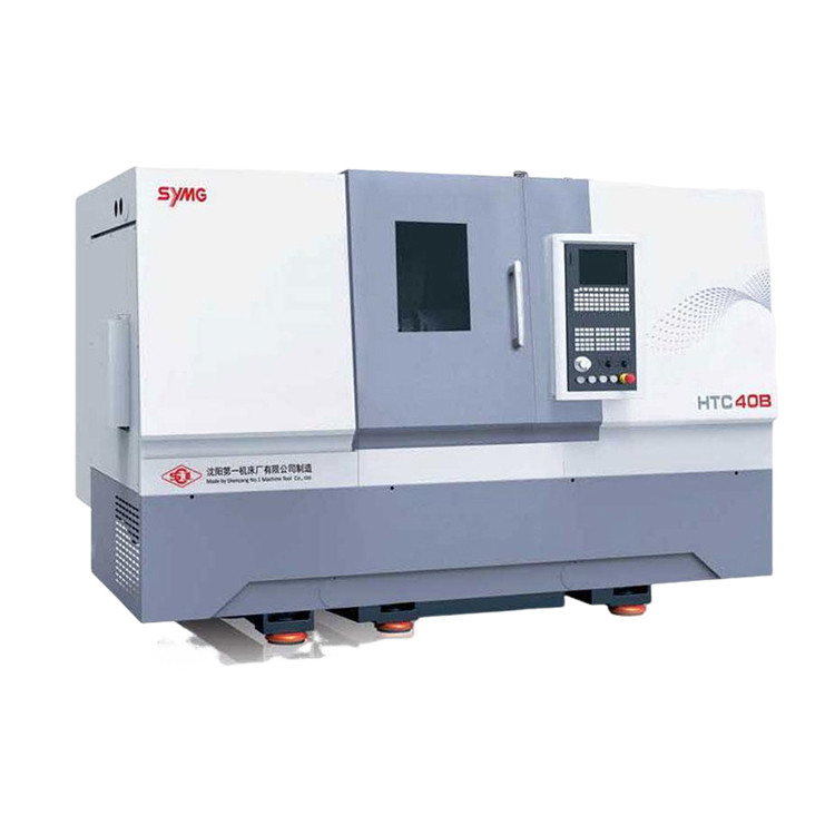 SMTCL CNC Lathe HTC40 Βαντούλα αντλίας Βιομηχανία επεξεργασία 45 βαθμών κλίση κρεβατιού CNC γυριστικό lathes