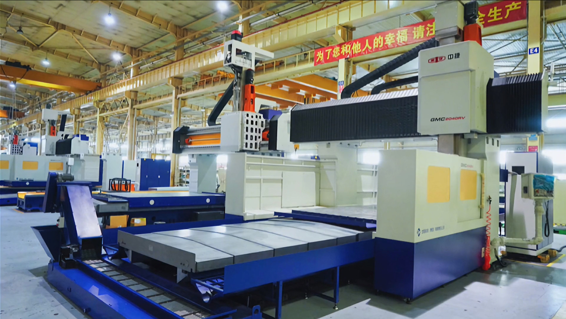 GMC Heavy Duty Gantry Machining Center Μεγάλη ταχύτητα CNC Boring and Milling Machine