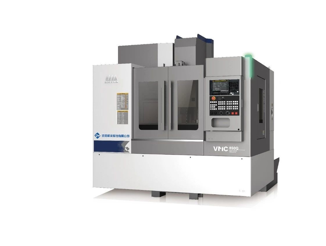 VMC850Q 3 άξονα CNC κατακόρυφο κέντρο επεξεργασίας SMTCL 4 άξονα CNC φρεναρίστη με γύρισμα