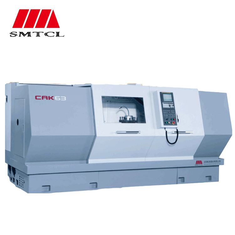 SMTCL Precision CNC Lathe CAK50186 CNC Lathe Machine Max Cutting Length 1860mm Flat Bed CNC Lathe Το μηχάνημα είναι εξοπλισμένο με μηχανές που λειτουργούν με τον ίδιο τρόπο.