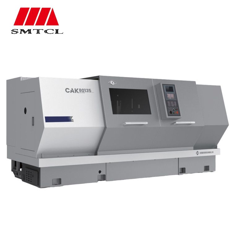 SMTCL Μεγάλη μηχανή στροφής CAK63285 Flat Bed Metal CNC Lathe Heavy Duty Μεγάλη οριζόντια μηχανή στροφής