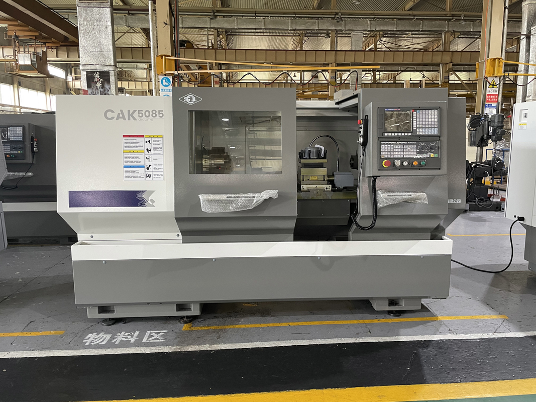 SMTCL Flat Bed CNC Lathe CAK5085 Τόρνο CNC Γυριστική μηχανή Μεταλλικό CNC Lathe