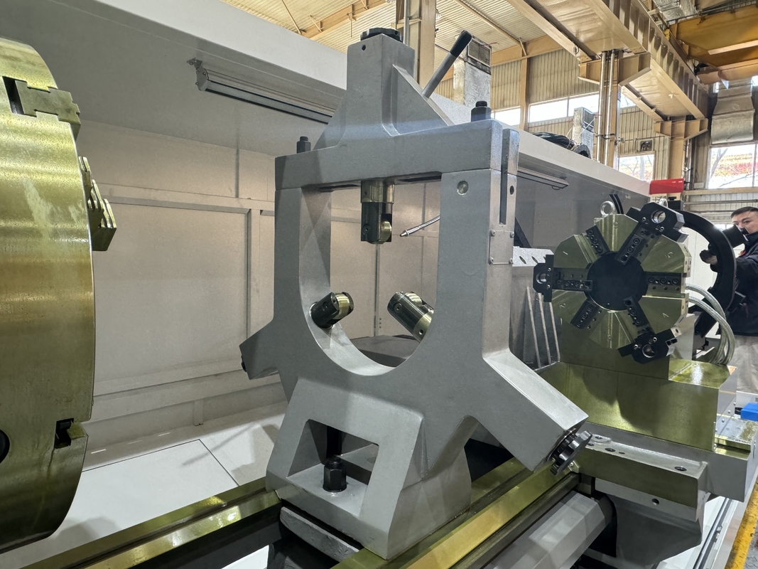SMTCL Μεγάλη μηχανή στροφής CAK63285 Flat Bed Metal CNC Lathe Heavy Duty Μεγάλη οριζόντια μηχανή στροφής