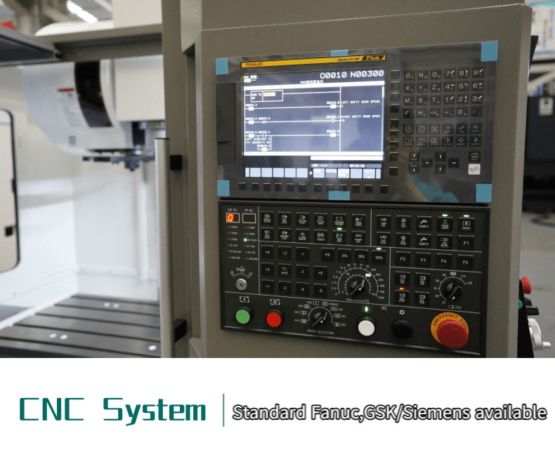 SMTCL CNC Κέντρο κάθετης επεξεργασίας VMC850Q Κέντρο στροφής Στρίβοντας μηχανή τρυπανισμού SMTCL CNC Στρίβοντας μηχανή