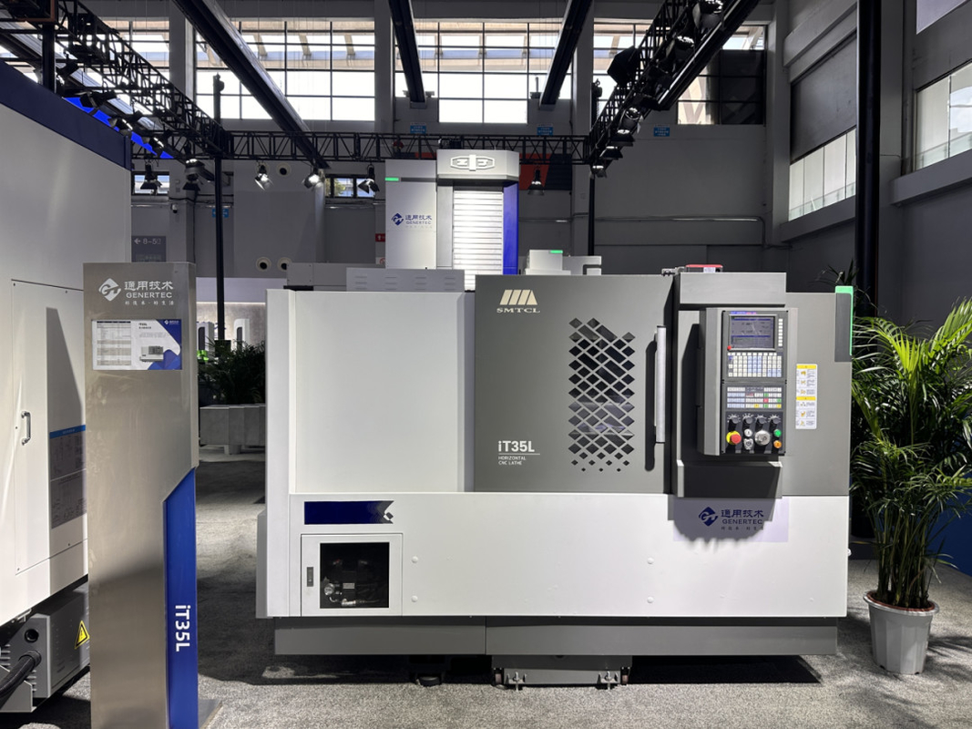 Οριζόντιο τόρνο CNC μεταλλουργίας IT35L CNC Φρέζα SMTCL Κεκλιμένης κλίνης τόρνος CNC