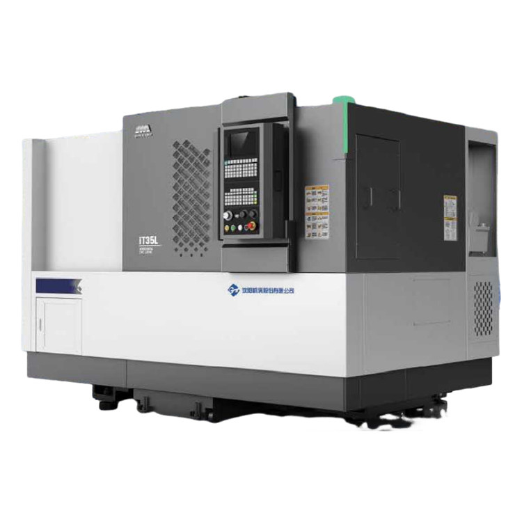 SMTCL Slant Bed CNC Precision Lathes IT35L Μικρό Στρογγυλο CNC με ζωντανό εργαλείο