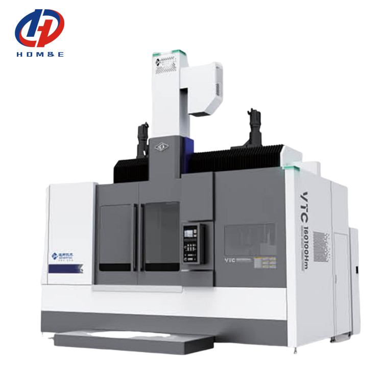 Βαρύ τύπου CNC Κάθετος Τροχός VTC125100Q/H Υψηλής ακαμψίας Σκληρός Οδηγός SMTCL CNC Κάθετος Τροχός