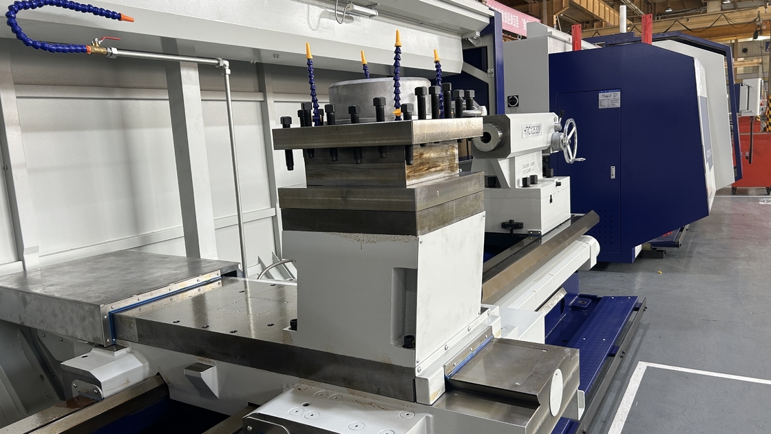 SMTCL CNC βαρύ στρογγυλομηχανή HTC125300 Max μήκος κοπής 3000mm οριζόντια επίπεδα κρεβάτι CNC lathes