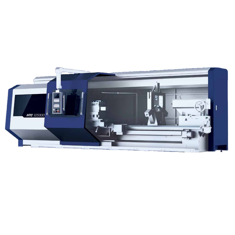 SMTCL βαρύ CNC Στροφή 5000mm HTC125500 οριζόντια επίπεδα κρεβάτι CNC βαρύ στροφή