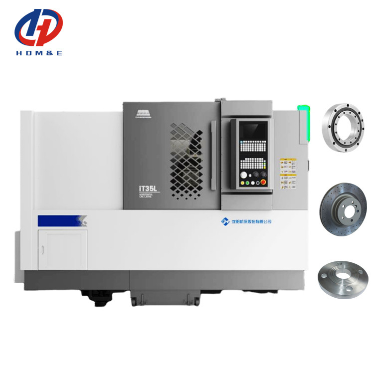 Τεχνολογία CNC IT35L Max Swing Over Bed 580mm THK Γραμμικός οδηγός Servo Turret Οριζόντια κλίση Τεχνολογία CNC