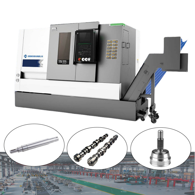 SMTCL CNC Lathe T5.2-1000Q Γύρισμα και φρέναρισμα Combo Y Axis Τύπος Κέντρο Γύρισμα Μεταλλικό Τριπλό Σκηνό CNC Lathe