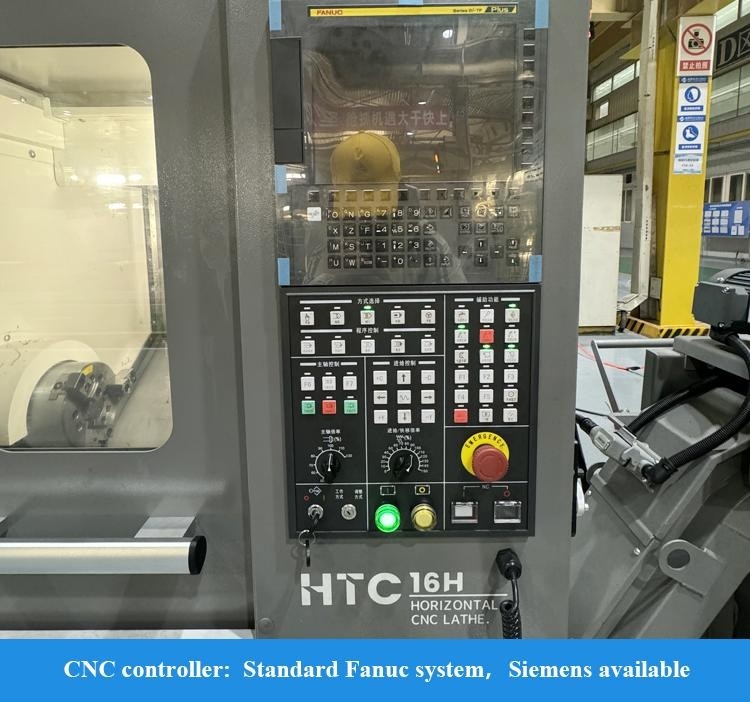 Εργασία μικρών εξαρτημάτων HTC16H Metal Slant Bed CNC Lathe SMTCL Οριζόντιο CNC Lathe