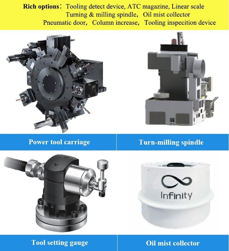 SMTCL Vertical CNC Lathe V4H CNC Vertical Milling Machine Ηλεκτρονική γραμμική γραμμική γραμμική γραμμική μηχανή