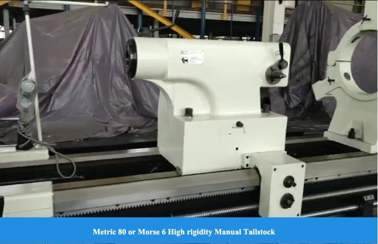 Μηχανή βαρέων εργαλείων CW61140D 12m Στροφή μέγιστης χωρητικότητας φορτίου 6T Μεταλλικά μεγάλα στρώματα στροφής
