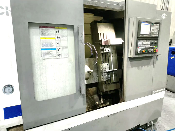 Εργαλεία συμμορίας Σκίτσες CNC CHK46 Αυτοματοποιημένη μηχανή συμμορίας με τροφοδότημα ράβδου