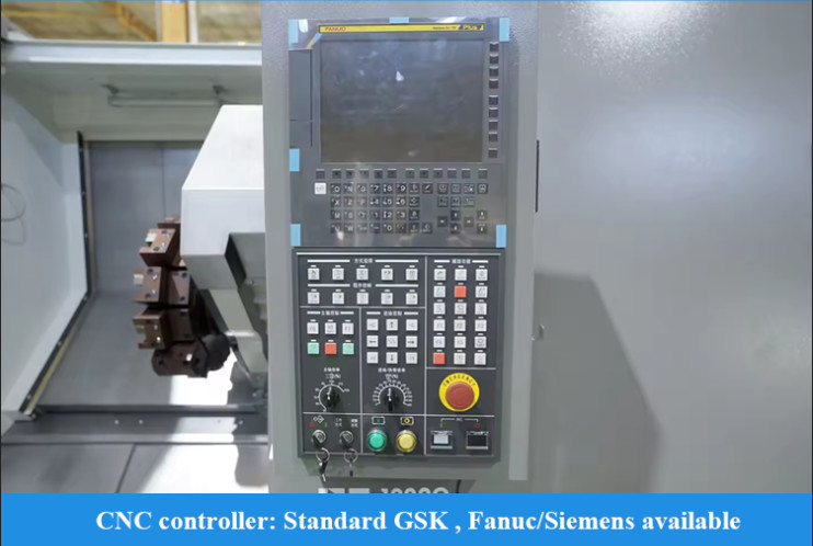 SMTCL Κέντρο στροφής CNC T5.2-500Q Επεξεργασία άξονα ρότορα αντλίας SMTCL CNC lathes