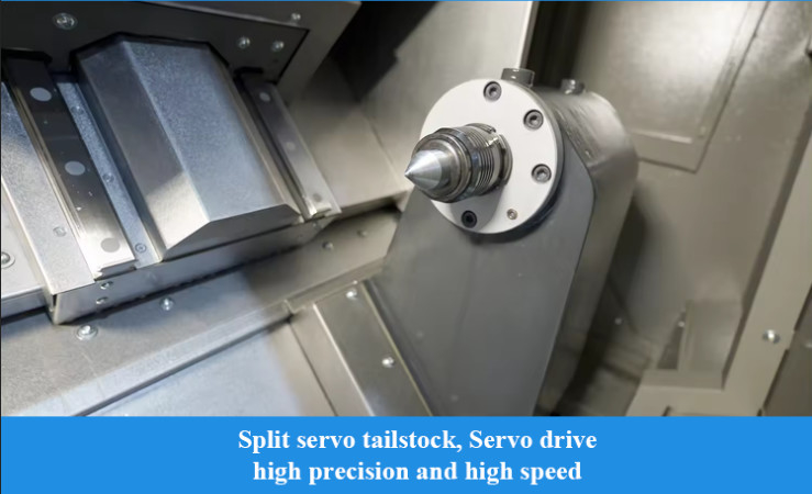 SMTCL Πολλαπλής χρήσης CNC Στροφή Τ5.2-500Q Fanuc Σύστημα μεταποίησης μετάλλων 3 άξονες Στροφή CNC Στροφή