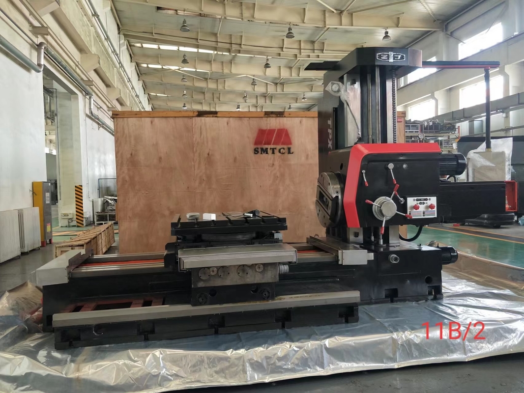 PLC οριζόντια τρύπανση και τριβή μηχανή TPX6113 βαρύ οριζόντια τριβή τρυπανή μηχανή με ψηφιακό