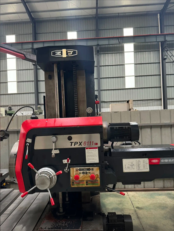PLC οριζόντια τρύπανση και τριβή μηχανή TPX6113 βαρύ οριζόντια τριβή τρυπανή μηχανή με ψηφιακό