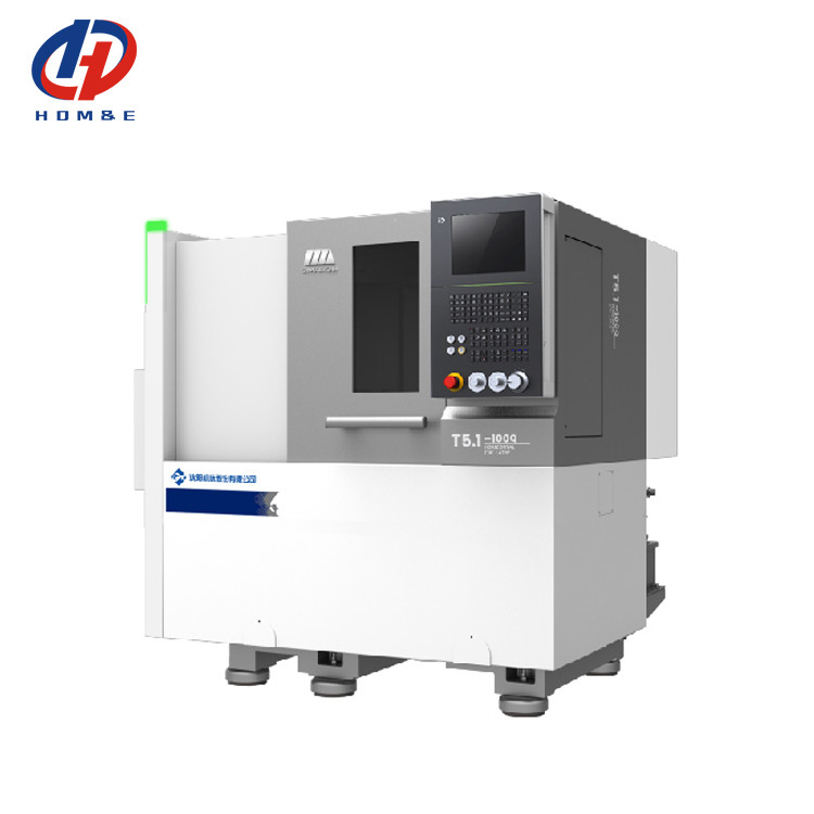 SMTCL CNC Στροφή Μικρών μεγεθών Τμημάτων Επεξεργασία T5.1-500Q Precision Metal CNC Slant Bed Στροφή
