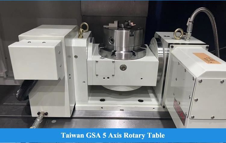 SMTCL 10000rpm FANUC 3 άξονα κατακόρυφο κέντρο επεξεργασίας VMC850Q 4 άξονα CNC φρεναρίστη με περιστροφική πλάκα