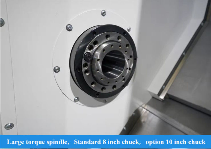 Οριζόντια κλίση κρεβατιού CNC lathemachine T5-100Q Μεταλλική άλεση CNC κέντρο στροφής