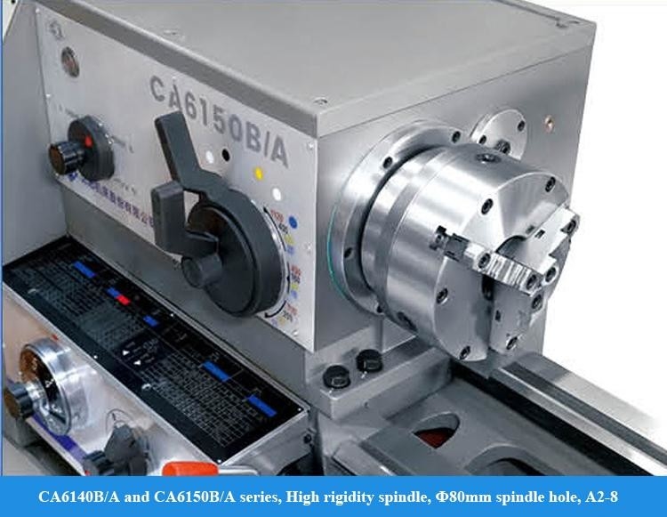 Εγχειρησιακό Στροφείο CA6140B/A Κίνα Παγκόσμιο 2000mm Στροφείο Συνηθισμένο Εγχειρησιακό Στροφείο Μηχανή με ψηφιακό