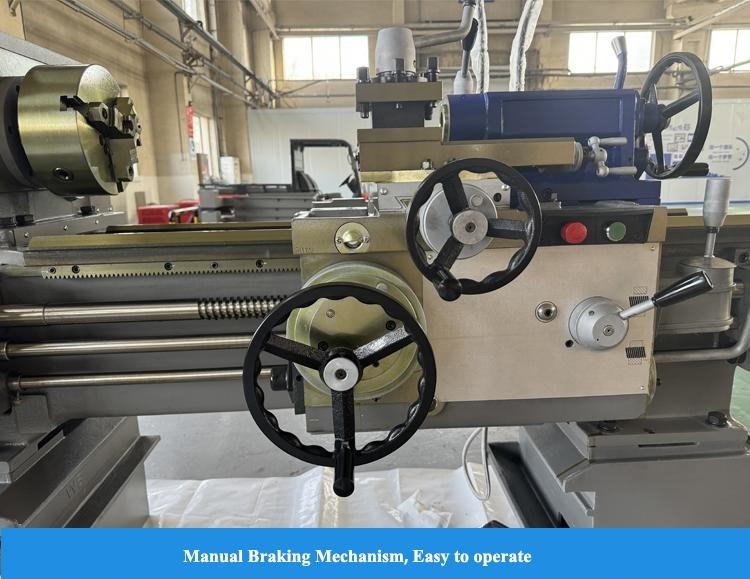 SMTCL Εγχειρίδιο CA6150A Μηχανή στροφής μετάλλων Gap Bed Lathe Machine 2000 mm Εγχειρίδιο Lathe