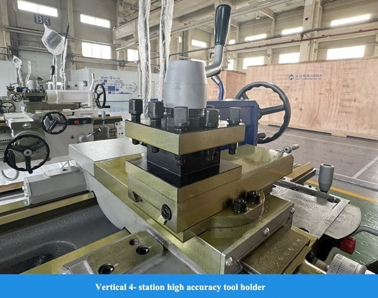 Υψηλής ακρίβειας CA6140B/A Μηχανή μεταλλικών πριονιστικών μηχανών 3 σαγόνι Chuck οριζόντιο κενό κρεβάτι χειροκίνητο πριονιστικό