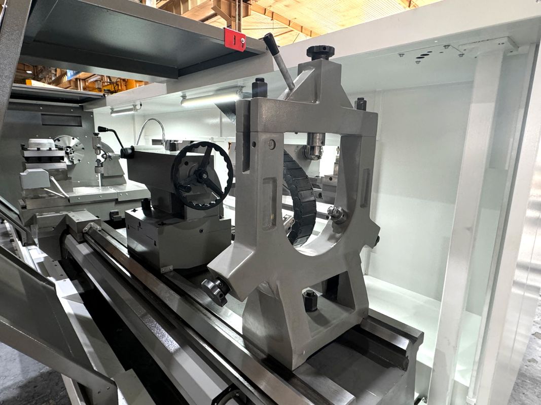 SMTCL βαριά μηχανή CNC με στροφείο συνδυασμός μεγάλου σπινδέλου CAK60135 οριζόντια επίπεδα κρεβάτια CNC με στροφείο