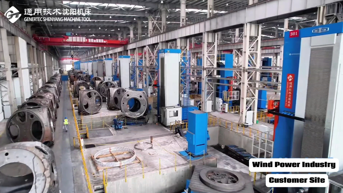 SMTCL P-Force CNC μηχανή αλεύρι και τρύπησης δαπέδου για την αιολική βιομηχανία