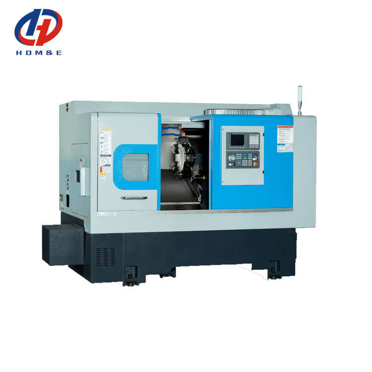 Double Spindle CNC Turning Center HTCSY50-S Interpolation Y-axis Turning and Milling Center