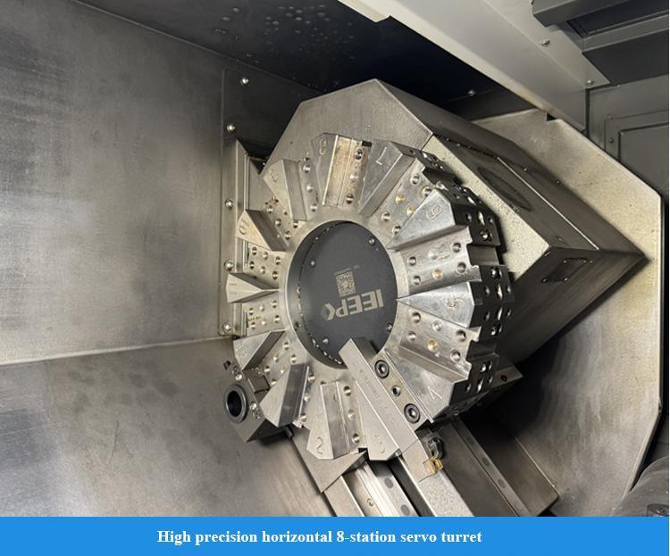 Εργαζόμενη με μέταλλο κλιμακωτή μηχανή CNC T1/500 TURN