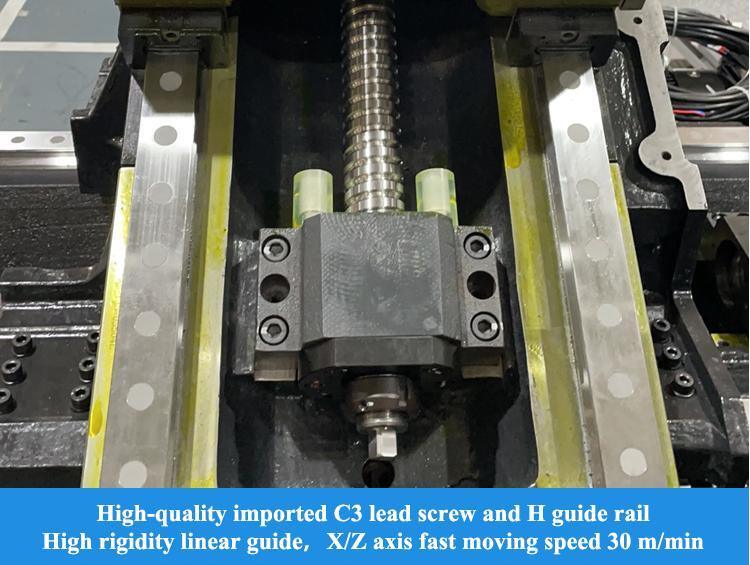 SMTCL 5000rpm A2-5 Άξονας Οριζόντιος 8-Σταθμικός Σέρβο Πυργίσκος Μηχανουργική Επεξεργασία Μικρών Εξαρτημάτων HTC16H Κεκλιμένης Κλίνης CNC Τόρνος
