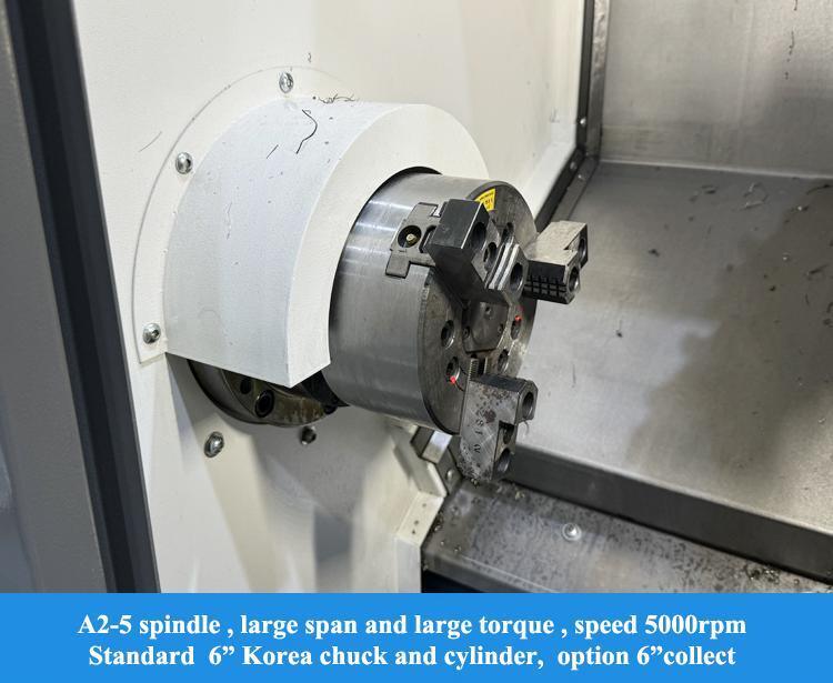 SMTCL 5000rpm A2-5 Άξονας Οριζόντιος 8-Σταθμικός Σέρβο Πυργίσκος Μηχανουργική Επεξεργασία Μικρών Εξαρτημάτων HTC16H Κεκλιμένης Κλίνης CNC Τόρνος