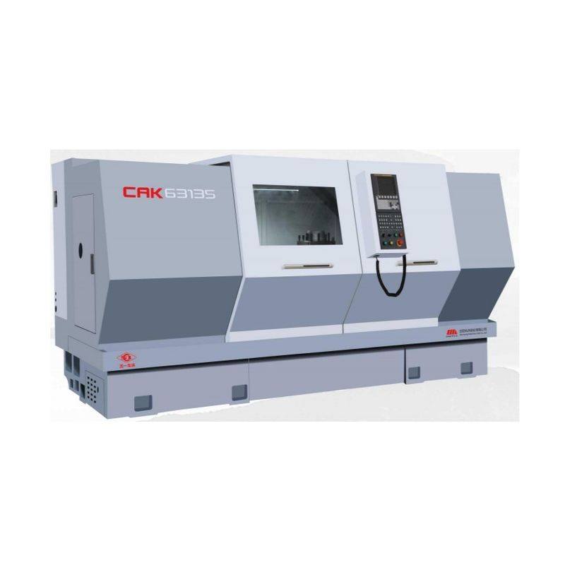 Μηχανή στροφής CNC CAK6385 Σερβοκινητήρας 4 σταθμών Πύργος μεταλλικού στροφείου CNC