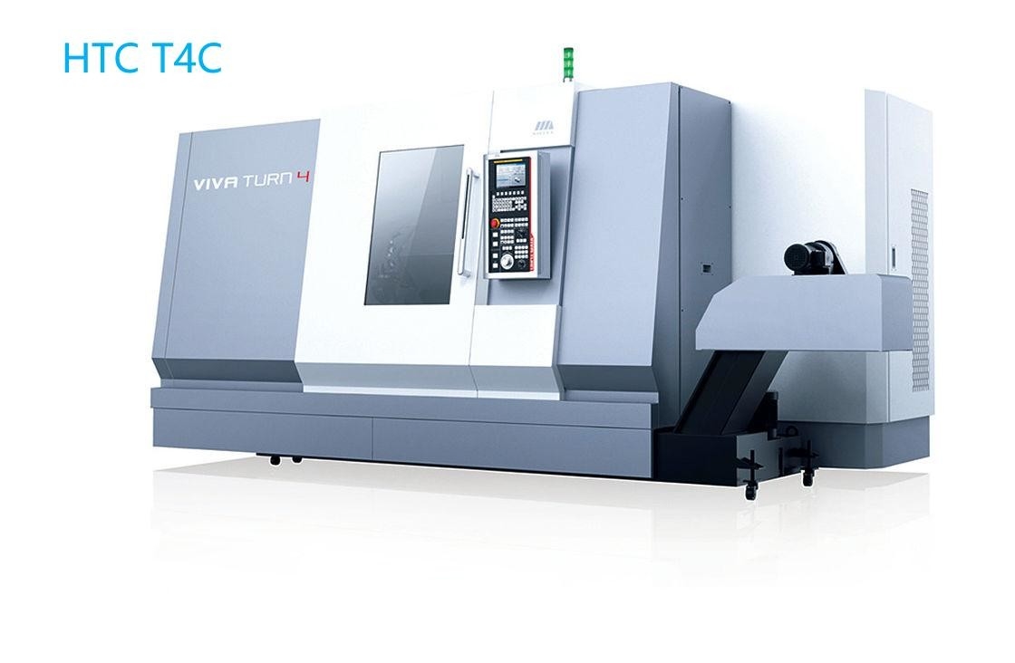 Οριζόντια 45 μοίρες κλίση κρεβατιού CNC στροφή lathes 3000r/min μεταλλική εργασία lathes T4C