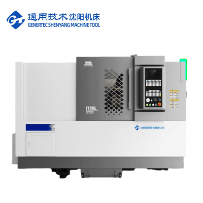 Οριζόντιο τόρνο CNC μεταλλουργίας IT35L CNC Φρέζα SMTCL Κεκλιμένης κλίνης τόρνος CNC